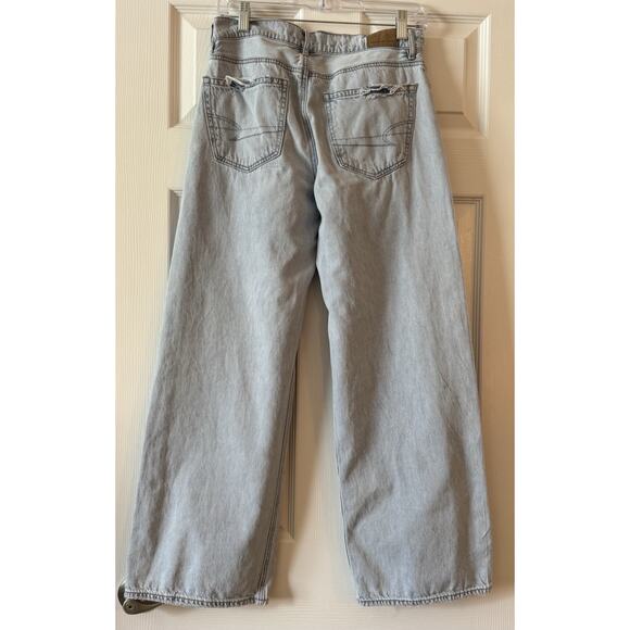 American Eagle Outfitters Light Blue Flare Jeans - Picture 4 of 8